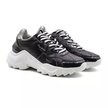 Женские кроссовки Pepe Jeans London, черные