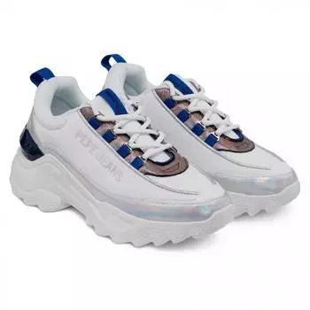 Женские кроссовки Pepe Jeans London(ECCLES IRIS PLS31001), белые