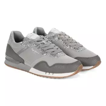 Женские кроссовки Pepe Jeans London, серые
