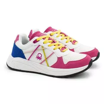 Женские кроссовки United Colors of Benetton (ASCENT COLOUR BTW217305), белые