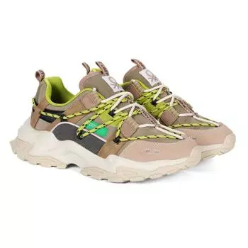 Женские кроссовки United Colors of Benetton, бежевые