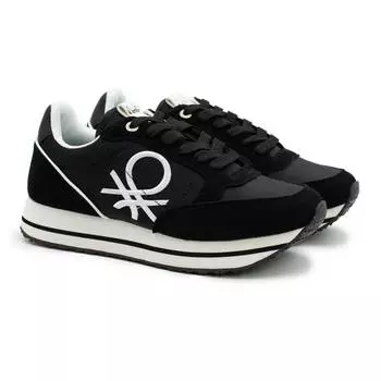 Женские кроссовки United Colors of Benetton (BULL BTW213201), черные