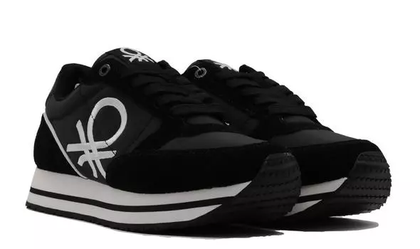 Женские кроссовки United Colors of Benetton (BULL BTW223201), черные