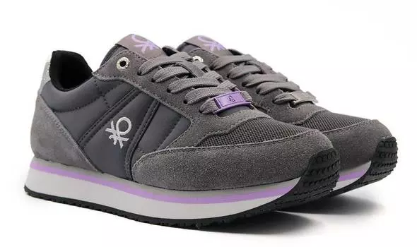 Женские кроссовки United Colors of Benetton (Eva Jogging BTW123100), серые