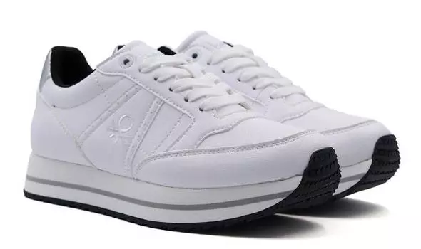 Женские кроссовки United Colors of Benetton, белые