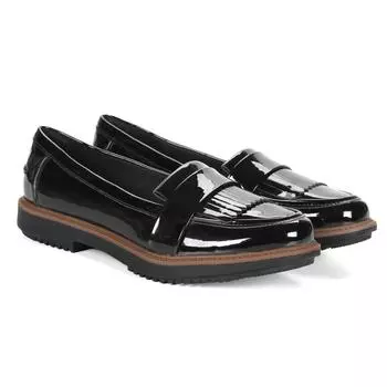 Женские лоферы Clarks, черные
