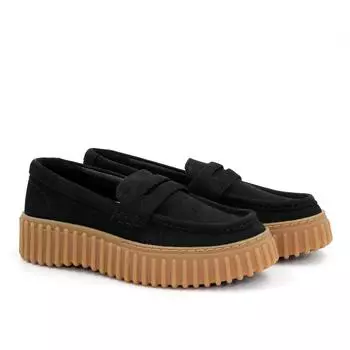 Женские лоферы Clarks, черные