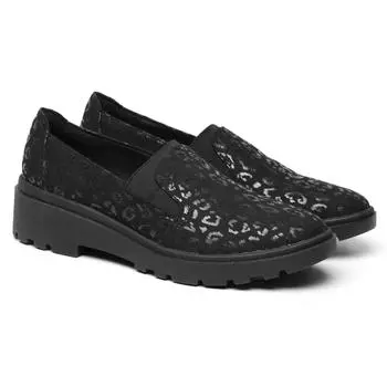 Женские лоферы Clarks, черные