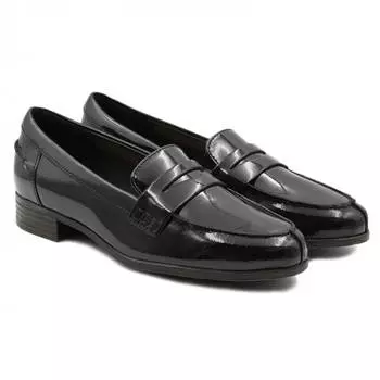 Женские лоферы Clarks, черные