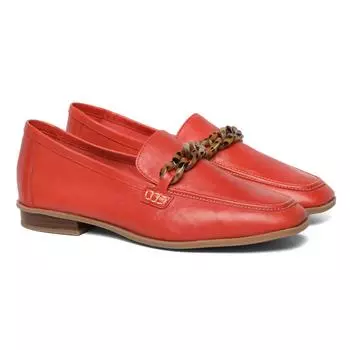 Женские лоферы Clarks, красные