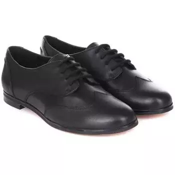 Женские оксфорды Clarks, черные
