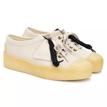 Женские полуботинки Clarks, белые