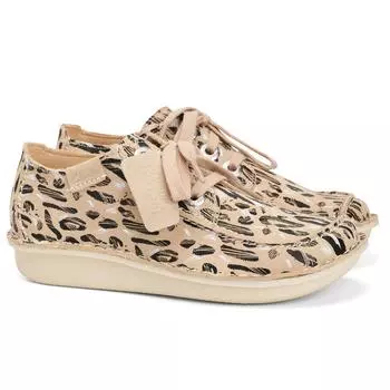 Женские полуботинки Clarks, бежевые