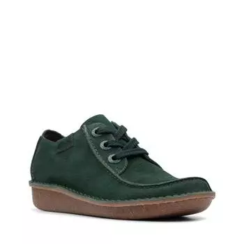 Женские полуботинки Clarks(Funny Dream 26144125), зеленые