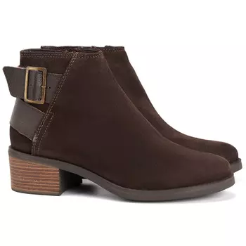 Женские полусапоги Clarks, коричневые