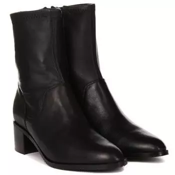 Женские полусапоги Clarks(Poise Leah 26136018), черные