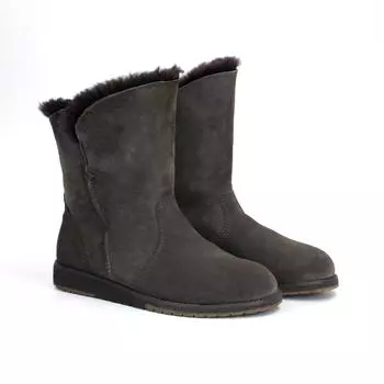 Женские полусапоги из овчины (угги) EMU Australia(Bells Beach Lo W11361), коричневые