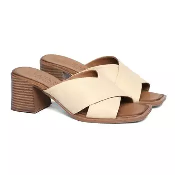 Женские сабо Clarks, бежевые