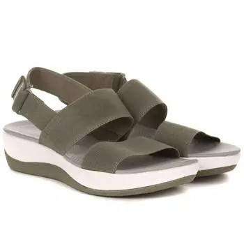 Женские сандалии Clarks(Arla Jacory 26141001), оливковые