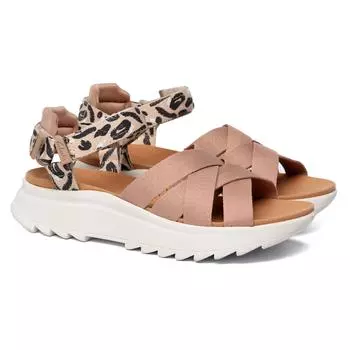 Женские сандалии Clarks, бежевые