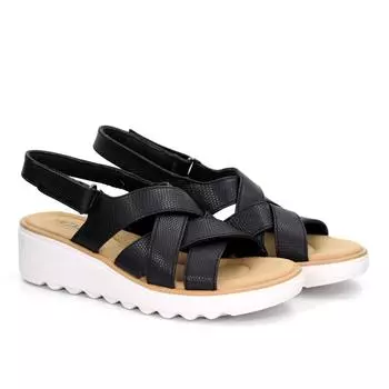 Женские сандалии Clarks, черные