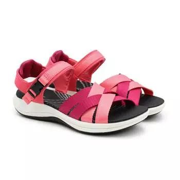 Женские сандалии Clarks, коралловые