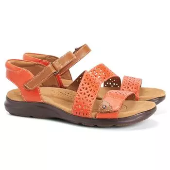 Женские сандалии Clarks, красные