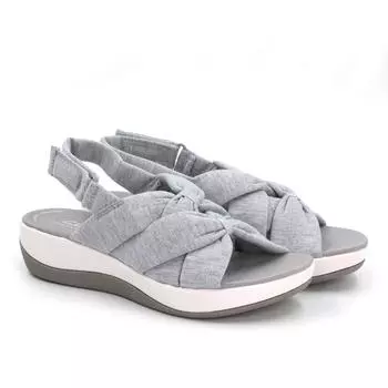 Женские сандалии Clarks, серые