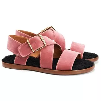 Женские сандалии Closed, розовые