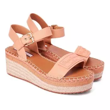 Женские сандалии Pepe Jeans London, бежевые