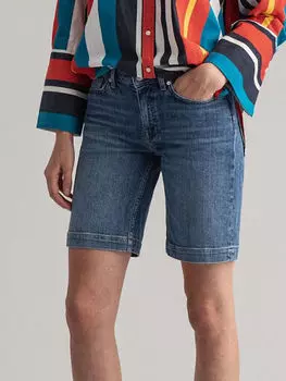 Женские шорты Gant, голубые