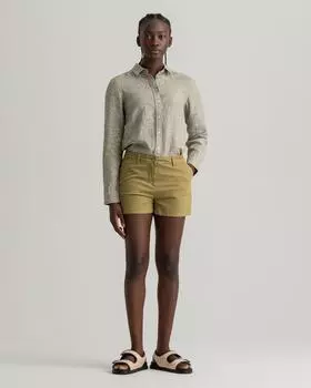 Женские шорты Gant, хаки