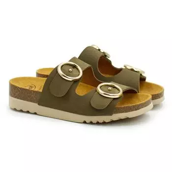 Женские сланцы SCHOLL, оливковые