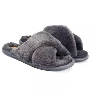 Женские тапочки Clarks, серые