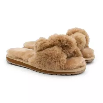 Женские тапочки EMU Australia, бежевые