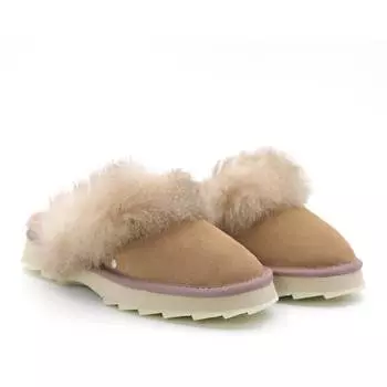 Женские тапочки EMU Australia, бежевые