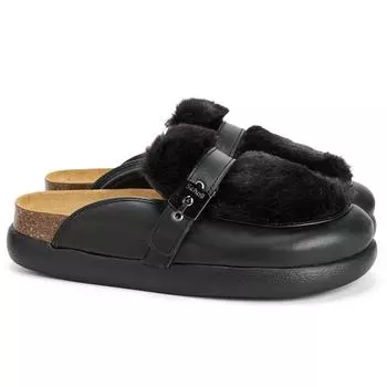 Женские тапочки SCHOLL, черные