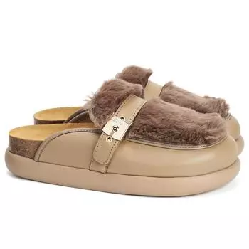 Женские тапочки SCHOLL, серые