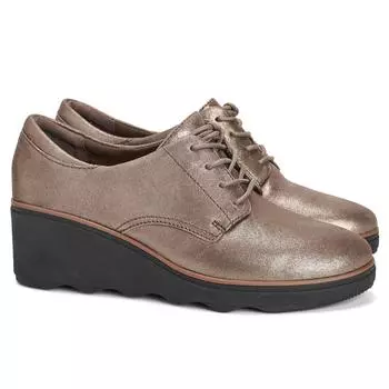Женские туфли Clarks, серые