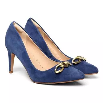 Женские туфли-лодочки Clarks, синие