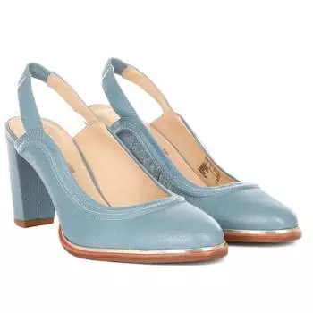 Женские туфли с закрытым мыском/открытой пяткой Clarks(Ellis Ivy 26131996), синие