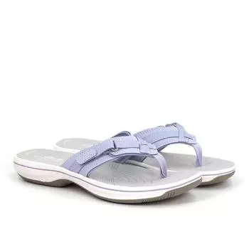 Женские вьетнамки Clarks, фиолетовые