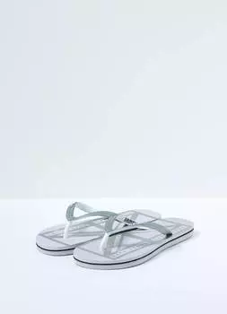 Женские вьетнамки Pepe Jeans London, серебряные