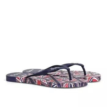 Женские вьетнамки Pepe Jeans London, синие