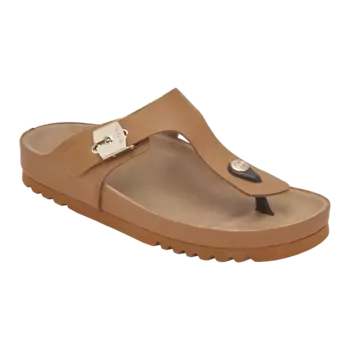 Женские вьетнамки SCHOLL, коньячные