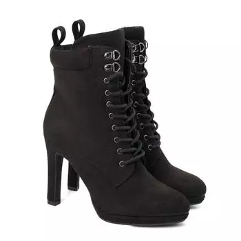 Женские высокие ботинки Buffalo shoes, черные