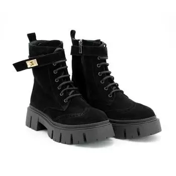 Женские высокие ботинки Bugatti, черные