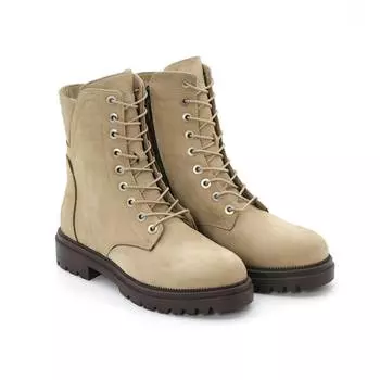 Женские высокие ботинки Clarks, бежевые