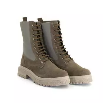 Женские высокие ботинки Clarks, оливковые