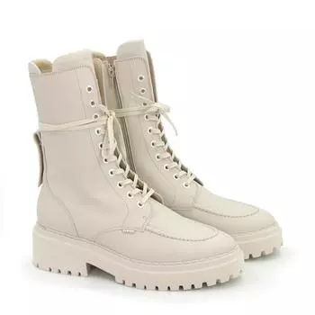 Женские высокие ботинки Nubikk, бежевые